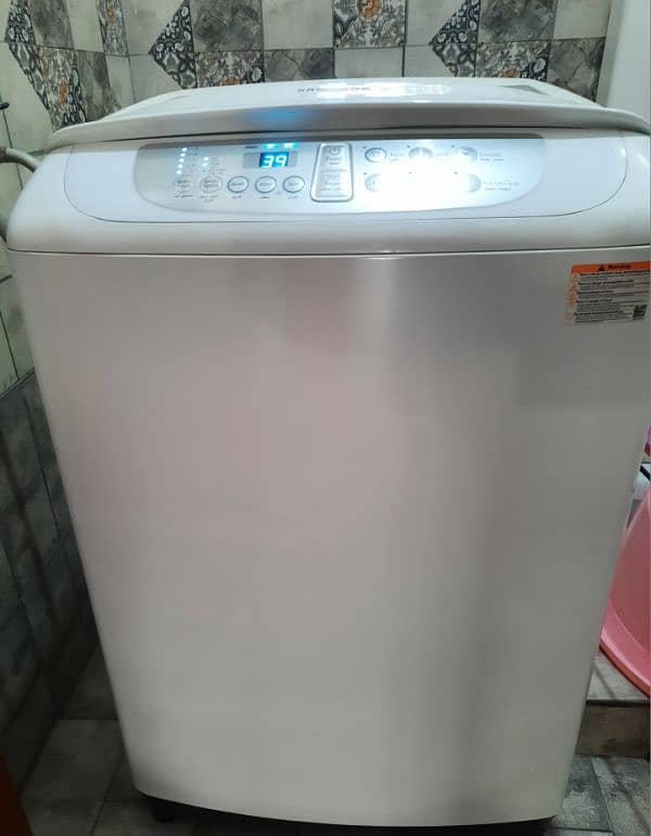 Samsung Fully Automatic Top Load Washing Machine with Diamond Drum 9kg 0