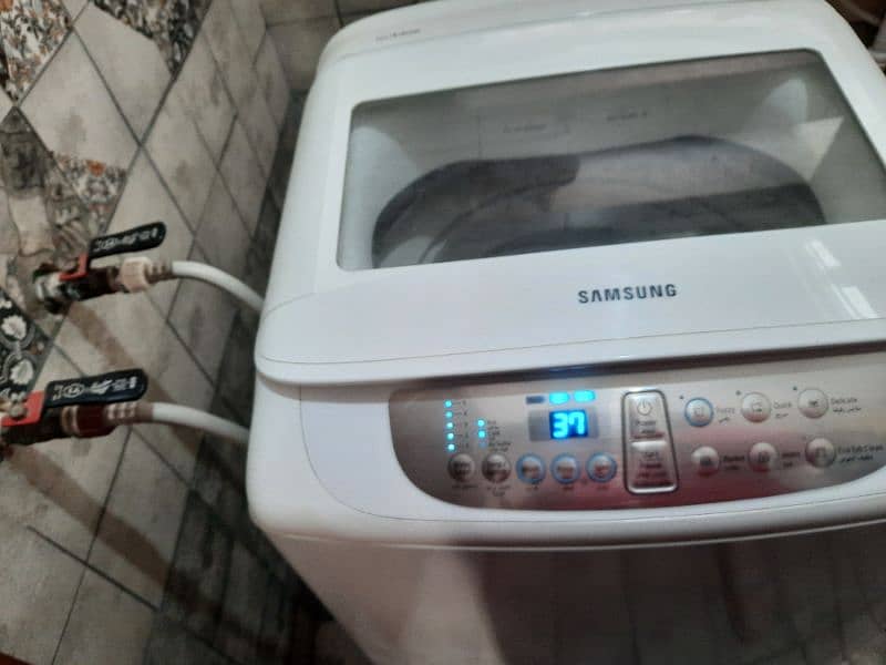 Samsung Fully Automatic Top Load Washing Machine with Diamond Drum 9kg 1