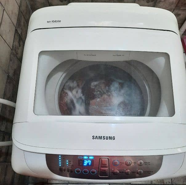 Samsung Fully Automatic Top Load Washing Machine with Diamond Drum 9kg 4