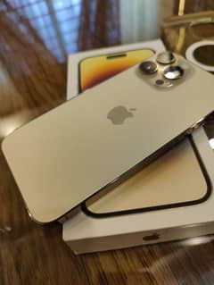 iphone 14 pro max gold 256gb nont pta