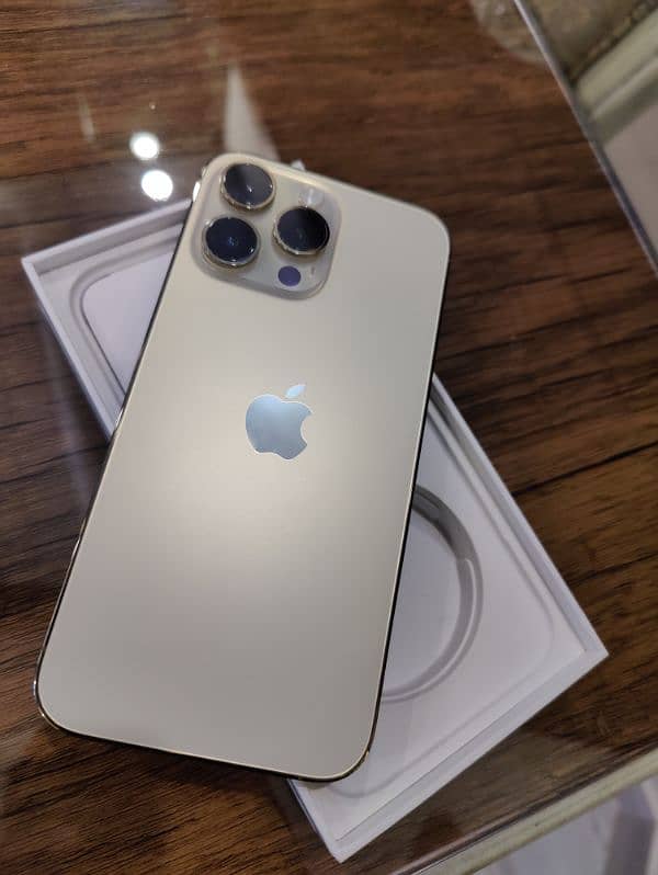 iphone 14 pro max gold 256gb non pta 3