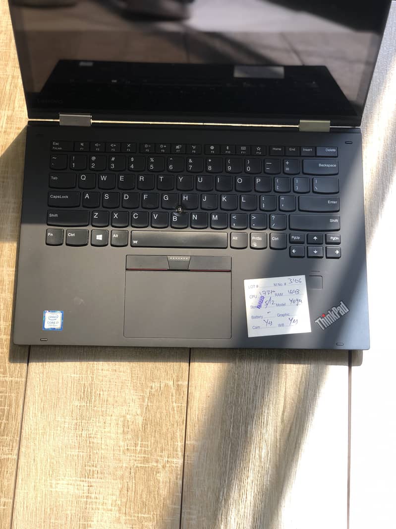 Lenovo thinkpad x1 yoga touch 360 laptop i7 7th gen fattani computers 2