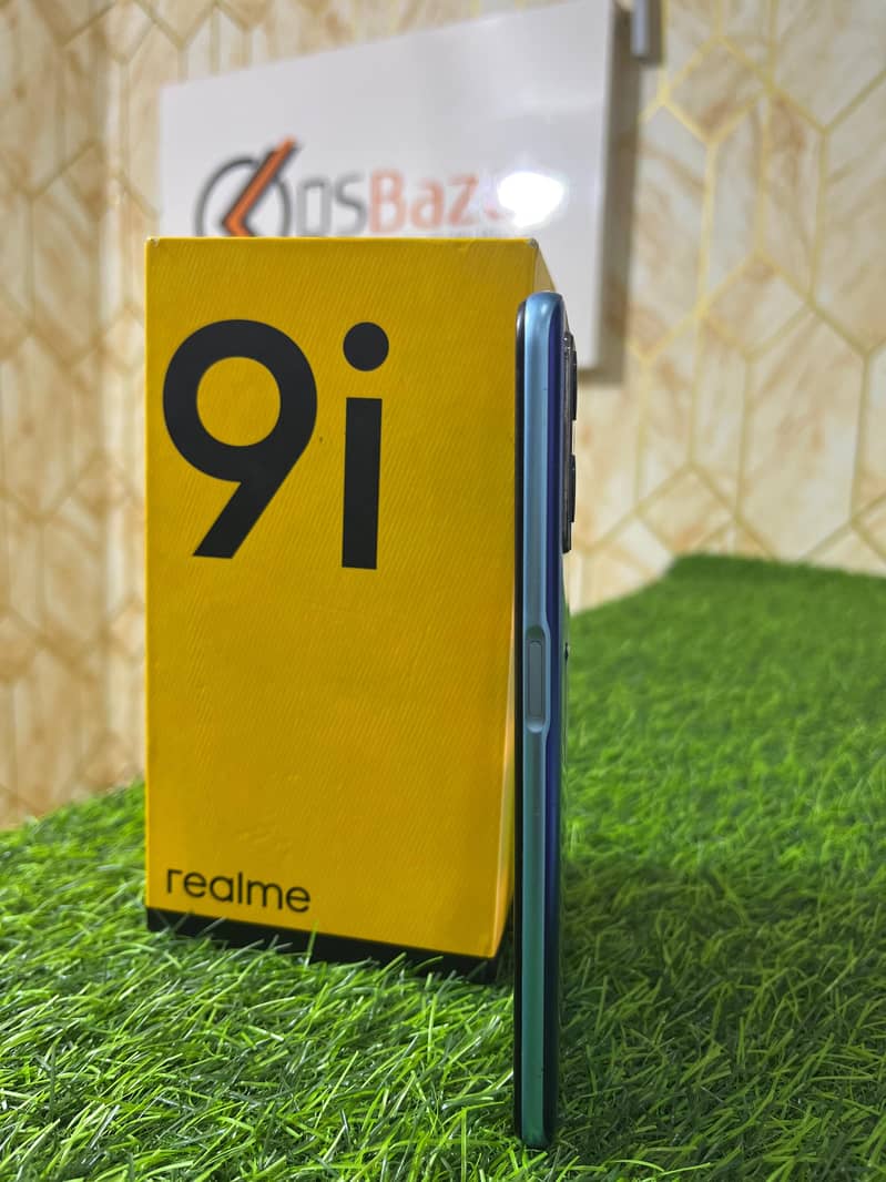 Realme 9i 6+6gb Ram 128gb Storage Dual Sim official Pta Approved With 3