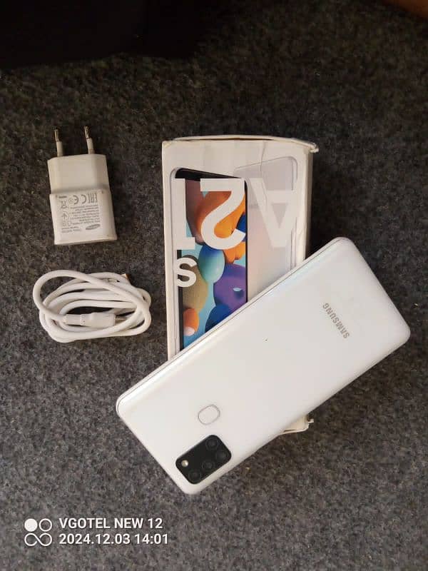 Samsung A21s 4/64 White Colour New Condition 0