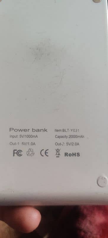 20000 mAh power bank good condition 0