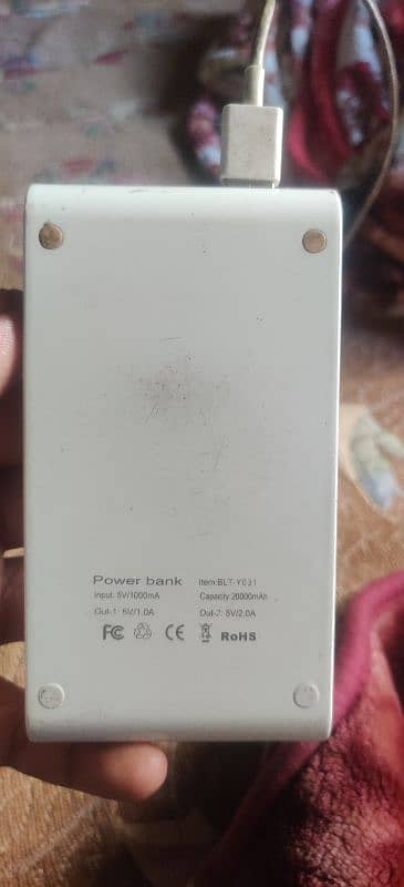 20000 mAh power bank good condition 2