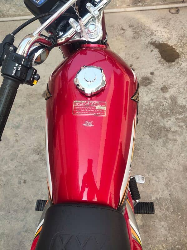 Honda cg 125 2025 model lash candishan 2