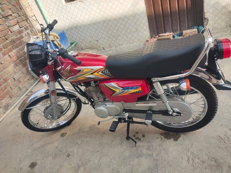 Honda cg 125 2025 model lash candishan 5