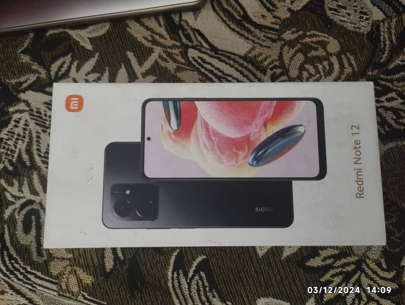 Redmi Note 12  8 128  Gb 10 By 10 Condition With Box And Charger 5