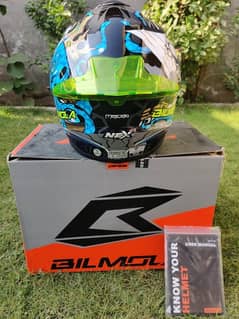 Bilmola Octo blue helmet for sale