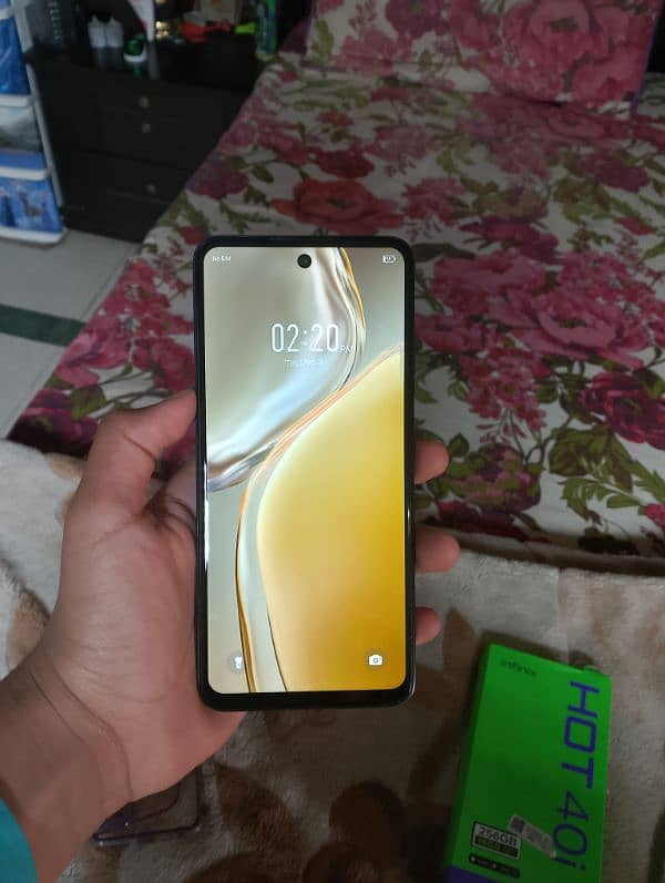 infinix hot 40 I 16 gb 256 gb 10 by 10 condition 2