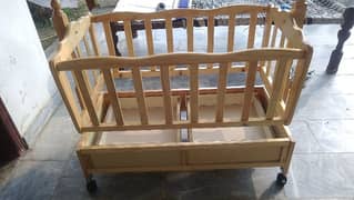 wooden baby cot for sale