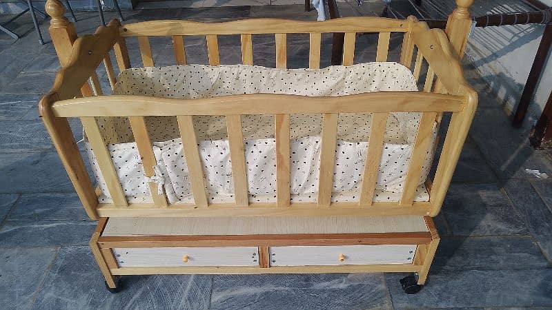 wooden baby cot for sale 6