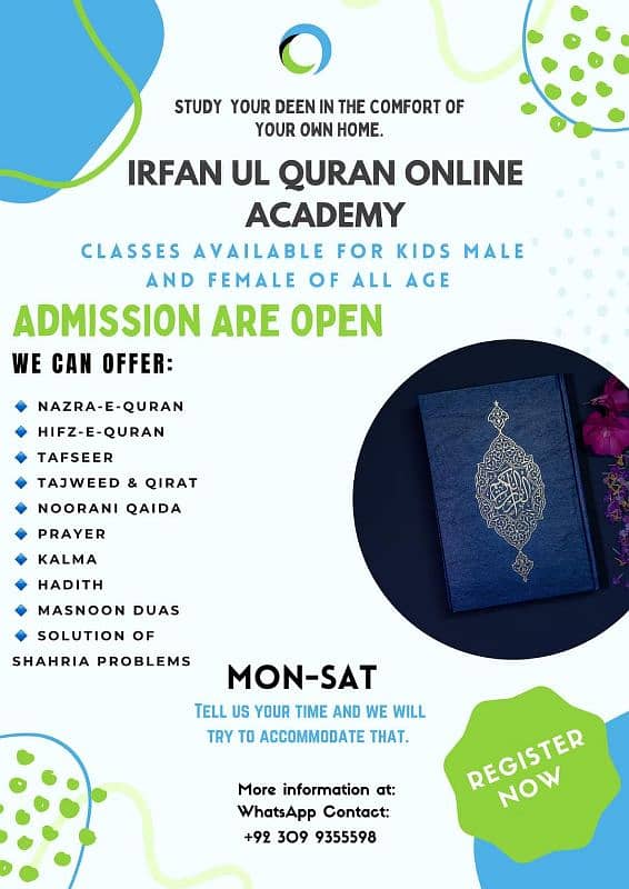 Online and Home tutor for Quran Study 0