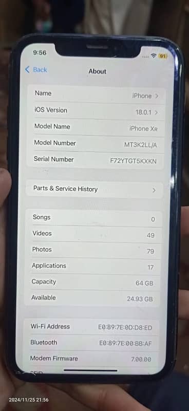 iPhone XR non pta jv 64 gb 3