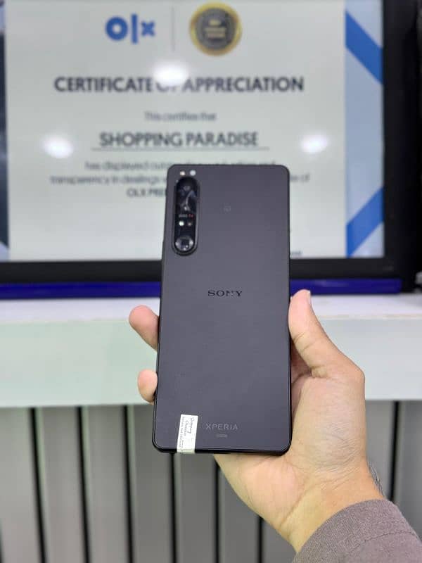 SONY XPERIA 1 MARK 4 NON PTA BLACK COLOUR 10/10 CONDITION 0