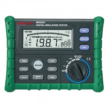 Digital Insulation Tester MS5203 MASTECH 0