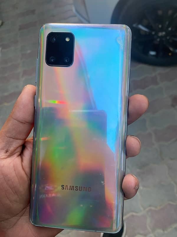 Samsung not 10 lite pta approved 8/128 1