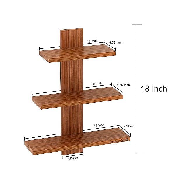 Freeliving Wall Shelves for Home Decor Items 1