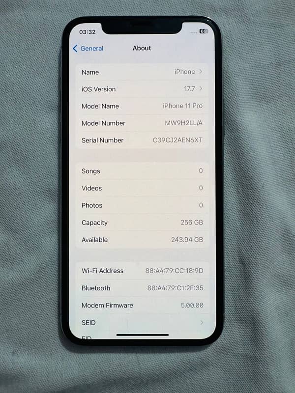 iphone 11 pro factory unlocked 256 gb 7