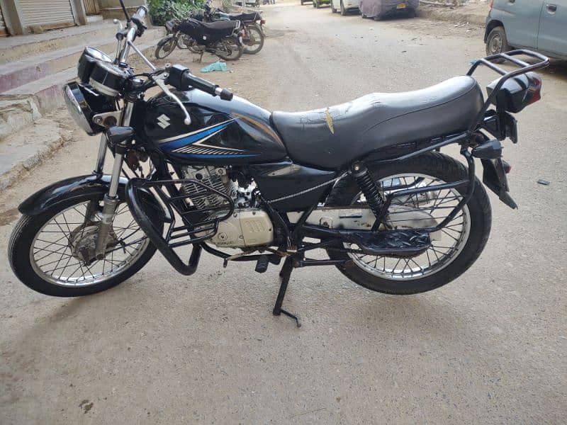 suzuki 150 model 2015 Karachi number 0