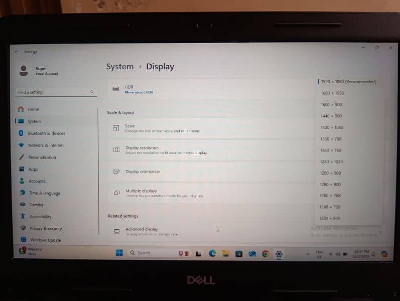 Dell 3310 i3 8th DDR4 Touch & 2K Display 4