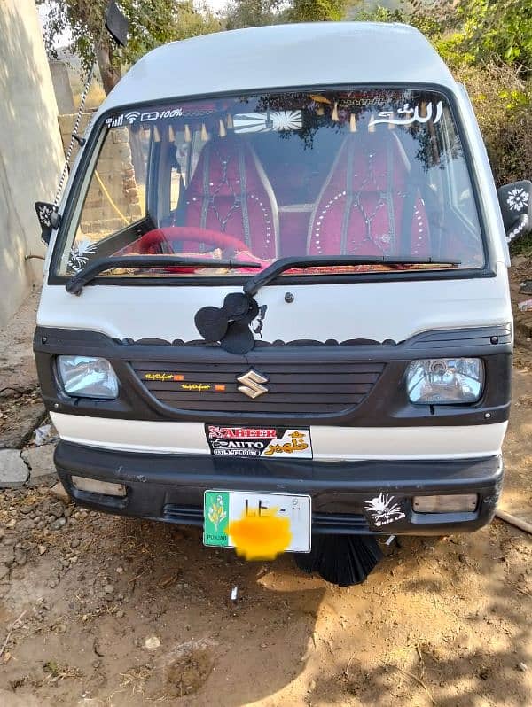 Suzuki bolan CNG INSTALLED  LAHORE NO 0