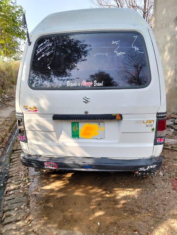 Suzuki bolan CNG INSTALLED  LAHORE NO 2