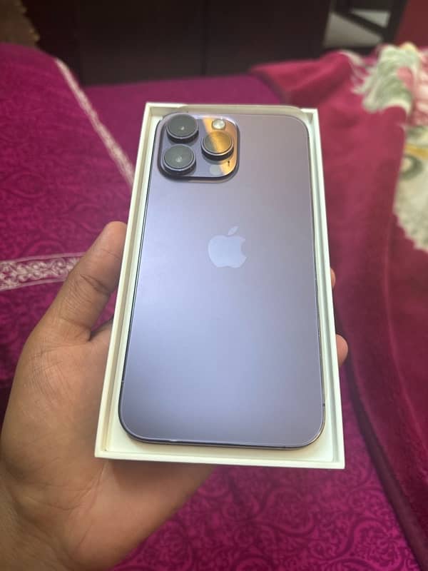 iphone 14 pro max 256 gb double physical pta approved 0