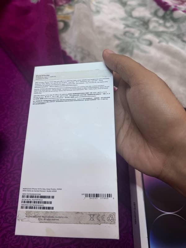 iphone 14 pro max 256 gb double physical pta approved 6