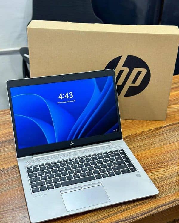 HP EliteBook Core i7 8th Generation (Ram 8GB + SSD 256GB) HP New Logo 1