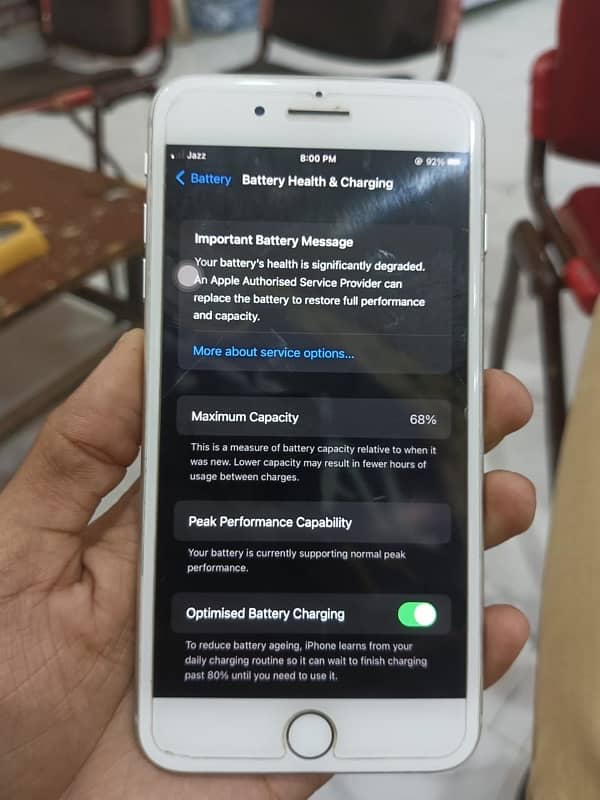 iPhone 8 plus ,,PTA proved ,,,64 GB 1