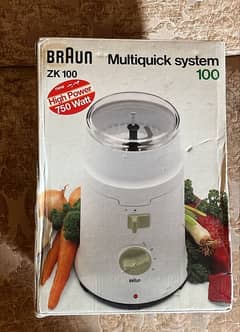 braun chopper new