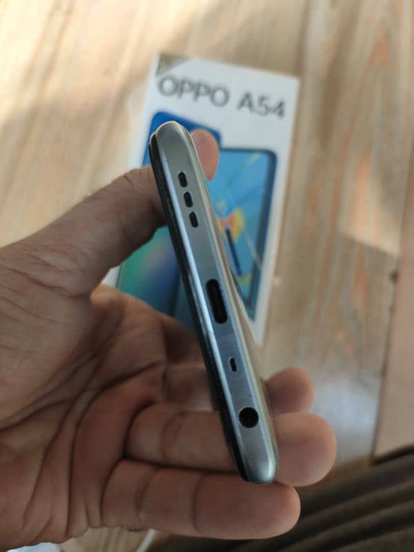 Oppo A54 sky blue colour 4