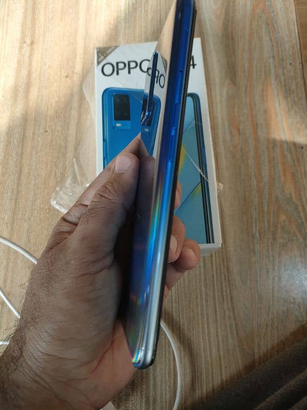 Oppo A54 sky blue colour 7