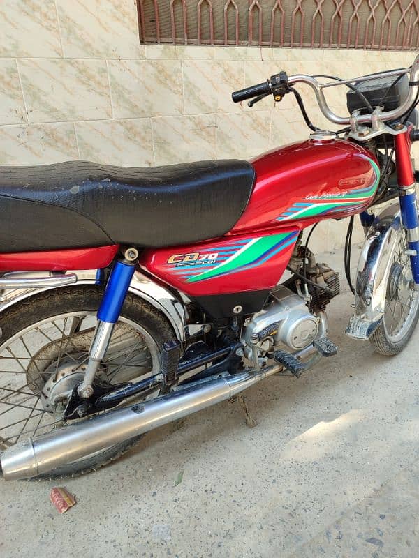 Honda CD 70 2017 model 0