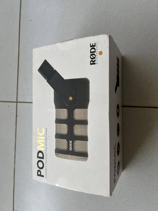 Rode Microphone Opened Box 1