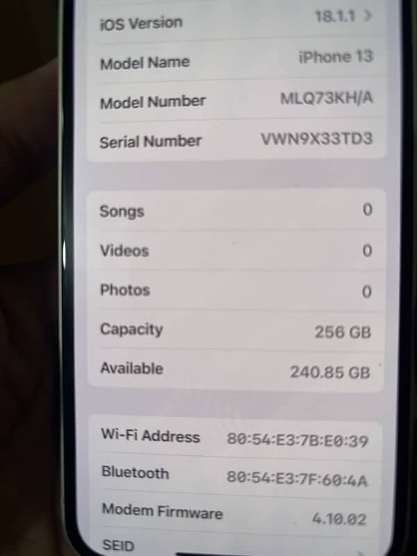 iphone 13 256gb pta approved 4