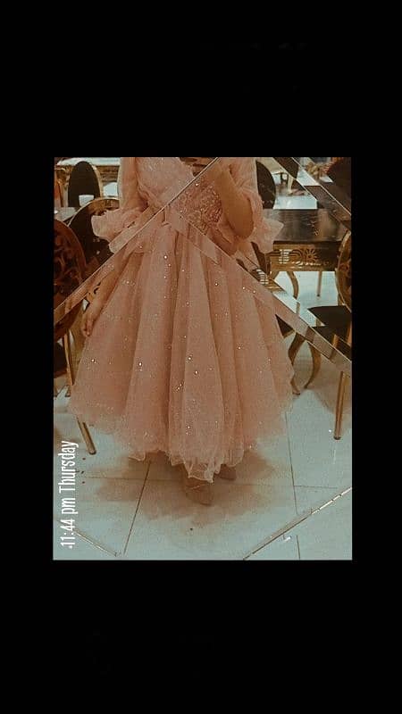 pink fairy frock for sale reasonable price 0