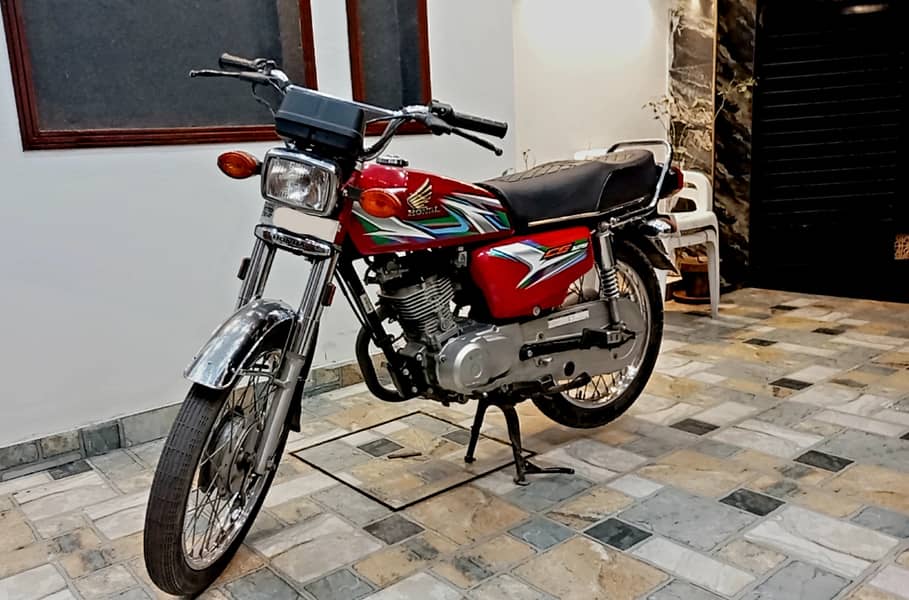 Honda CG 125 Sticker 2023 (Exchange 2024 Honda CD 70 ) 1