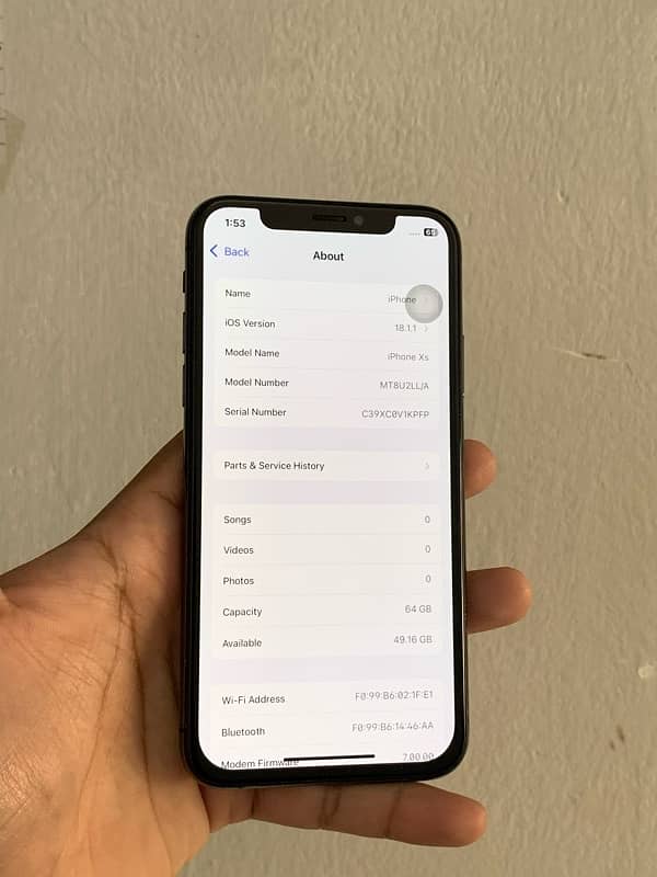 Iphone XS 64gb FU non pta no fault urgent sale 3