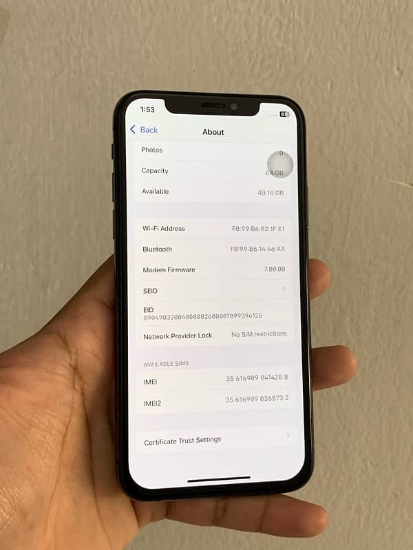 Iphone XS 64gb FU non pta no fault urgent sale 5