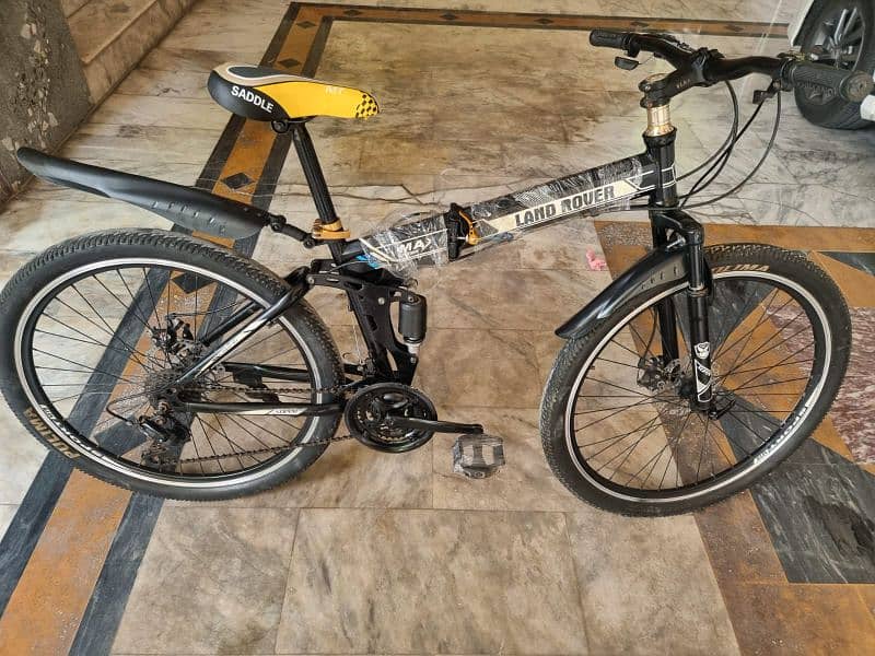 Land Rover Folding Bicycle 1