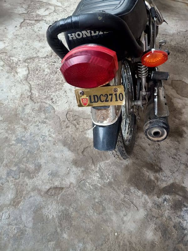 Honda 125 2009 model Black colour 6