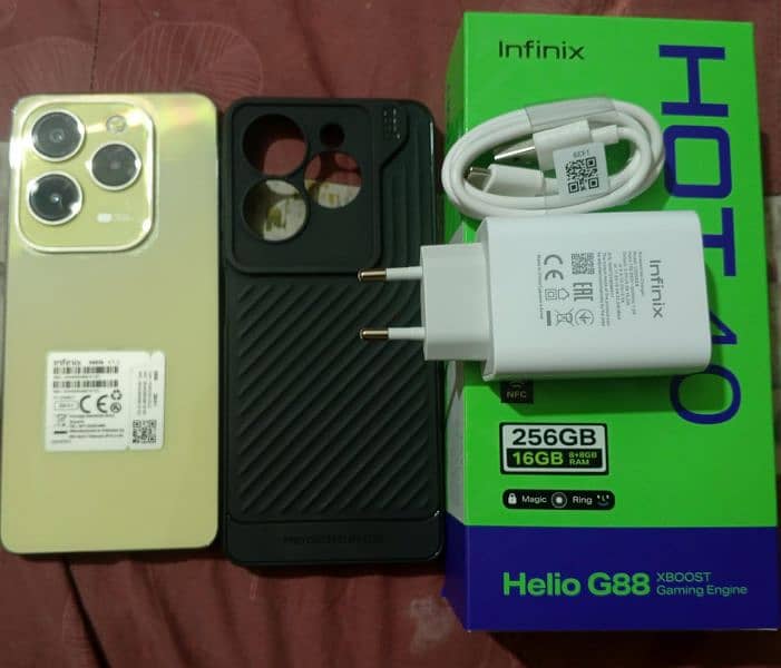 Infinix HOT 40 256GB  16GB 8+8gb Ram 5