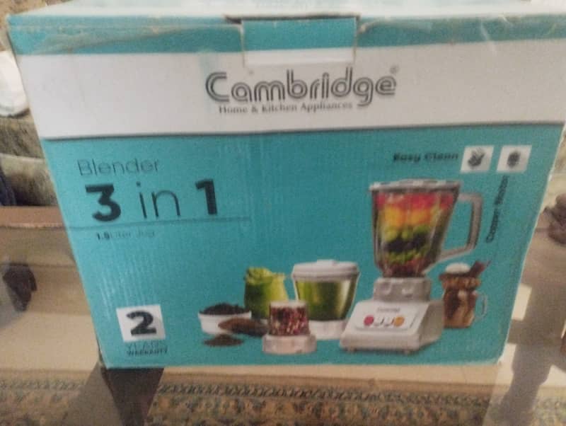 Cambridge Blender 3in1 Model BL306 2