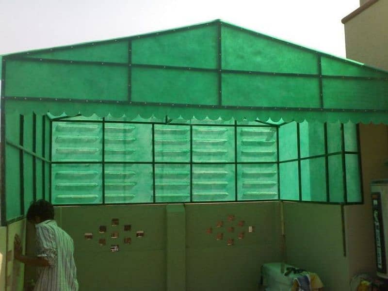 Fiberglass Sheet ; Fiberglass shed 1