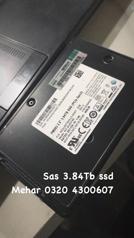 Sas ssd 3.84TB 0