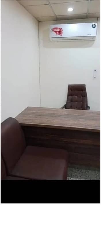 Fully Furnished Area 230 Square Feet Office Available For Rent Real Pictures in Main Boulevard Road Gulberg 3 Lahore 3