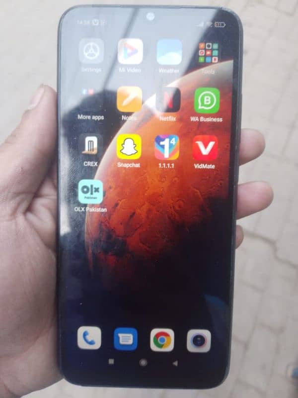 redmi 9A 3.32 ok set ha koi masla Ni ha only back camre blur ha 0